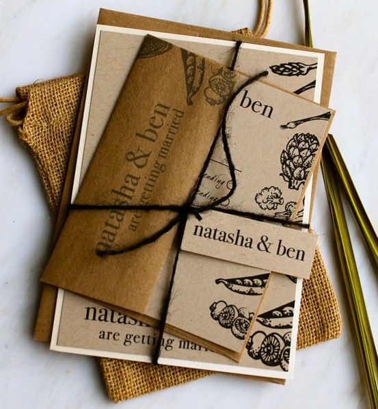 Eco-Friendly Wedding Invites