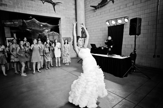 Bouquet Toss