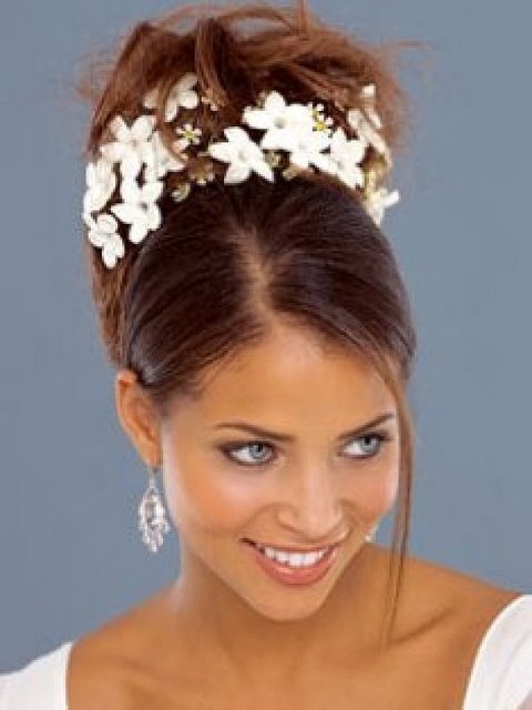 Wedding Hairstyles - Flowers