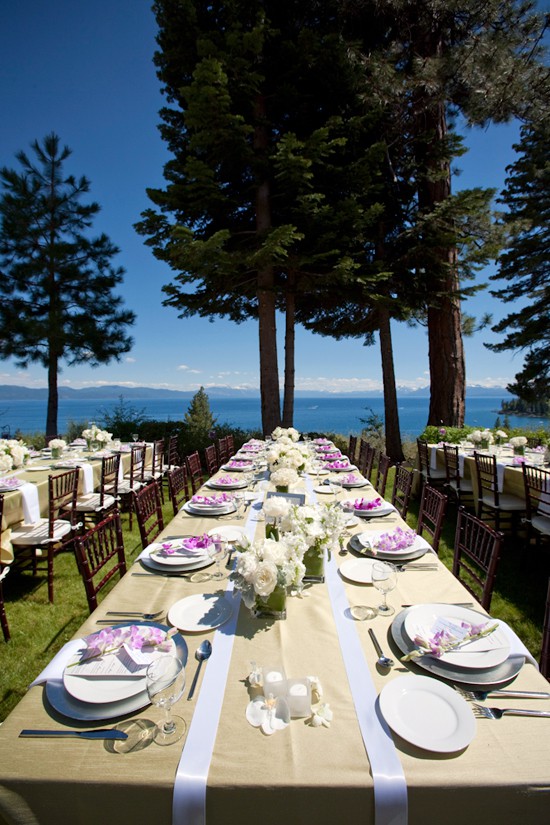 Lakeside Wedding Reception