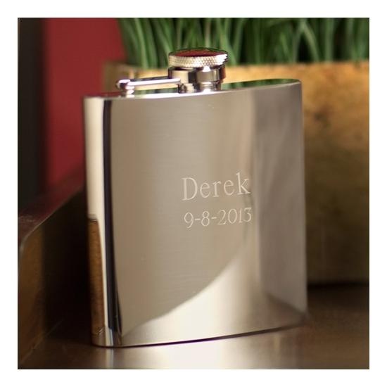 Personalized Flask Groomsmen Gift