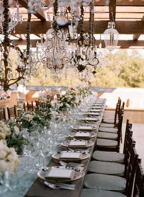 Vintage Wedding - Chandelier