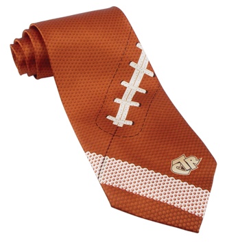 Football Theme Tie for Groomsmen