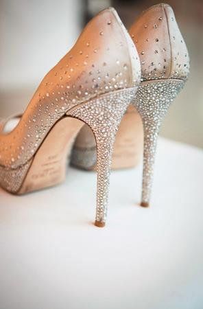 Wedding Shoes with Rhinestones