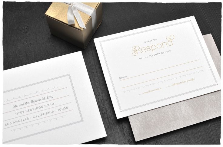 Wedding Invitation Inserts